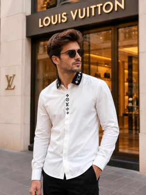 LOUI VUITTON PREMIUM SHIRT PREMIUM QUALITY 