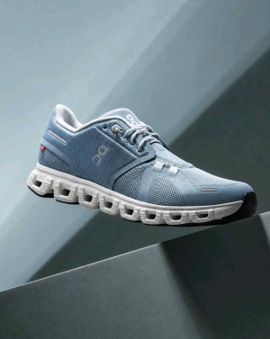 On Running Cloud 5 Blue White 1268