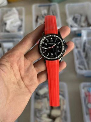 Patek Philipp Quartz Nautilus Red Black