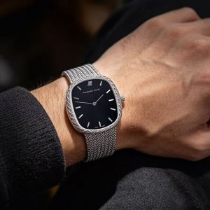 Audemarr_s piguet silver black 