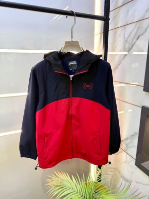 Under Armou  Imported Navy-Red Super Premium Wind Shetter Jacket F3322-NY