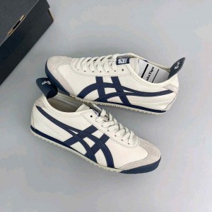 onisukkaa tiger Mexico 66 Cream Navy