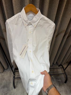 CALVIN KLEIIN WHITE PREMIUM CLASSIC SHIRT