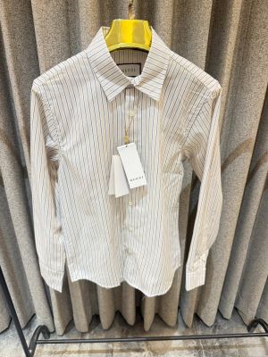 GUCCCI PREMIUM WHITE MONOGRAM COTTON SHIRT