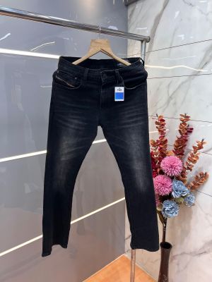 Diesal Black Premium Imported Stretchable Lycra Fabric Boot Cut Denim with Embroidered Design Sale Offer 3126