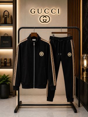 Gucc 100% Imported Fabric Very Premium Heavy Tracksuit CS434
