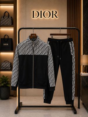 Christian Dio 100% Imported Fabric Very Premium Heavy Tracksuit CS434