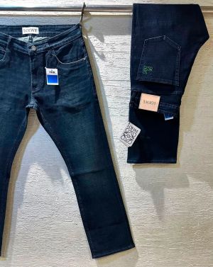LOEWE PREMIUM NAVY BLUE  RELAXED IMPORTED DENIM