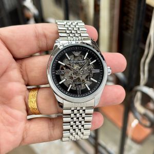Emporio Armaa ni Antonio Automatic Silver-Black