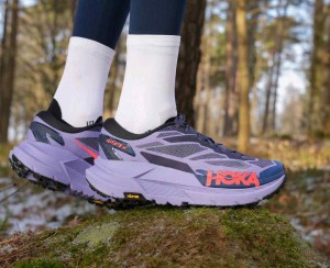 HOKA Mafate X in the Berry Jam Squid Ink