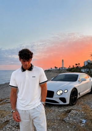 HUG-O BOSxS IMPORTED STORE ARTICLE POLO T-SHIRTx
