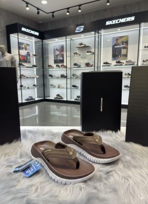 Skecherrs go recover premium brown simplexs