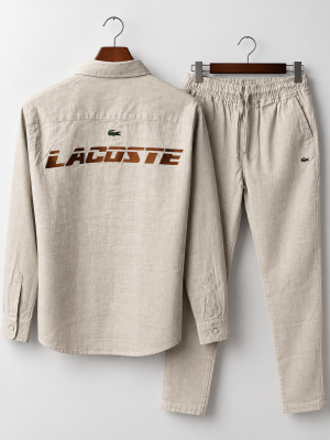 Lacost Premium Linen Cord Set 3042