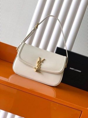 Ysl Solferino Small Shoulder Bag With Original Box & Long SlingBelt