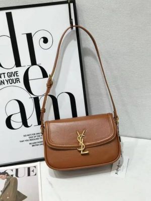 Ysl Solferino Small Shoulder Bag With Original Box & Long SlingBelt