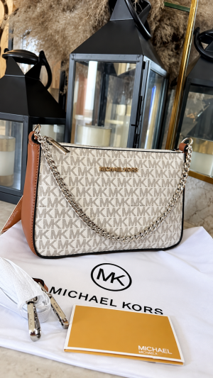 Michael Kor Jet Set Charm Small Logo Pochette Bag Box Dust Bag 5196
