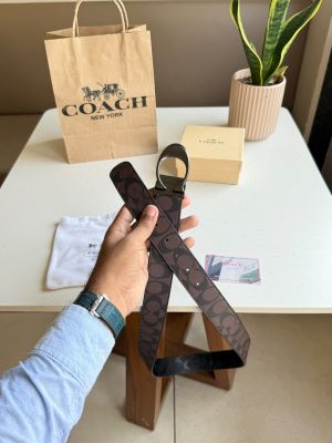 Coacch Premium Mens Reverseable Belt Premium With OGBOX DUSTCOVER cover Carrybag etc Model 319