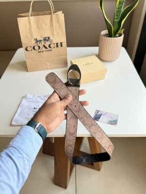 Coacch Premium Mens Reverseable Belt Premium With OGBOX DUSTCOVER cover Carrybag etc Model 316
