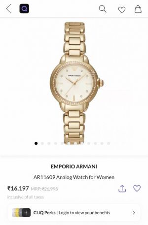 Emporio Armaani AR11609 women watch