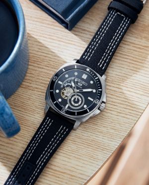 Seiko 5 Sprots Automatic black 