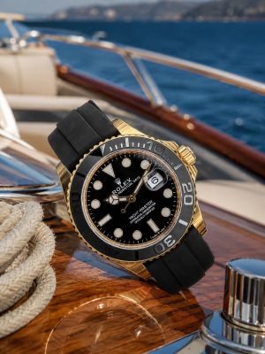 Rolee_x Oyster Perpetual Yach Master Battery Gold