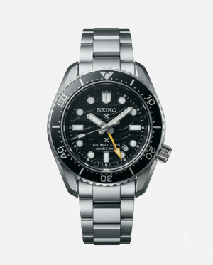 Seiko Prospex 1968 Heritage GMT Silver Black Dial 