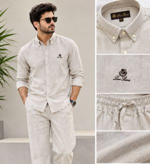  LORO PIANA LINEN IMPORTED CORD SET