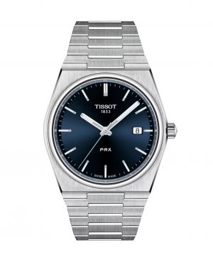 Tissort Prx 1853 Silver Blue Dial 