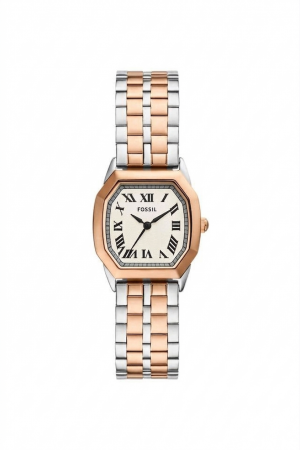 Fossiil Women Harlow Rosegold Two Tone White