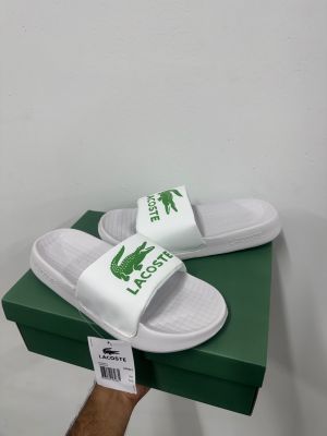 Lacosttee Flip Flop White 449