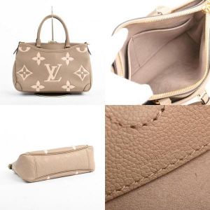 Louuis_Vuitton_Trianon PM bag features a striking monogram empreinte leather pattern Bag with Double box premium quality