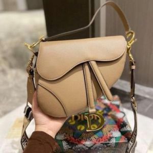 Diiorr Saddle Leather Khakhi With OriginalBox DustCover