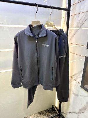 Arma Exchange Imported Gray Super Premium Track Suit With Brand Carry Bag F3431-GY