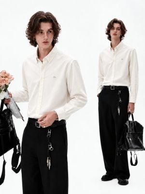 Lacostx-e IMPORTED STORE ARTICLE SHIRT WHITE