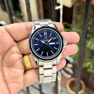Roleex Silver Navy Day Date
