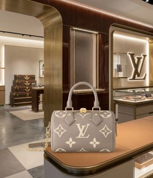 louiis Vuitton Nano Speedy Monogram Canvas Bag Coffee With OG Box & Dust cover