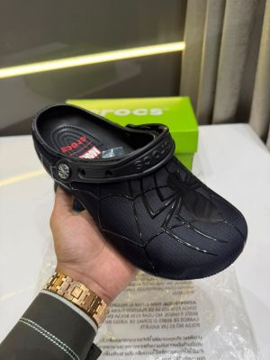 CROCS X MARVEL BLACK SPIDERMAN CLOG FIX