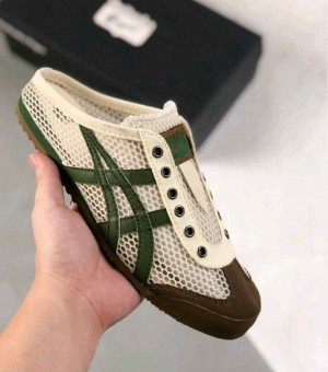 Onitsukkaa Tiger Mexico 66 Sabot half cut Grass Green