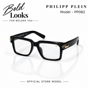 PHILIPP PLEIN PP082 GLOSSY BLACK PLANO DESIGNER SHOWROOM HIT MODEL 