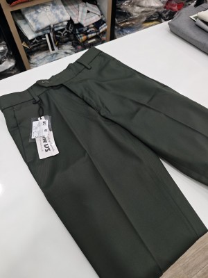 Formal trousers dark green 