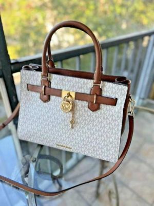 Michael_Kor Hamilton Small Logo Satchel with box 743