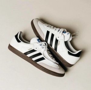 Adid samba white black (499) mens fix