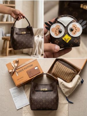 Louis Vuitton bucket bag with branded box 5042