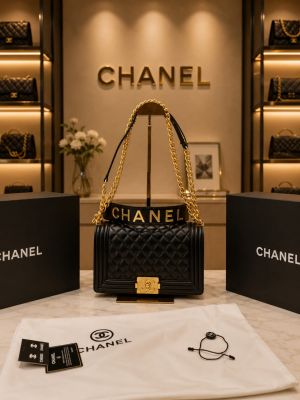 Chanel Paris Jumbo big size lather QUALITY Inner Branding with box Bill 5069
