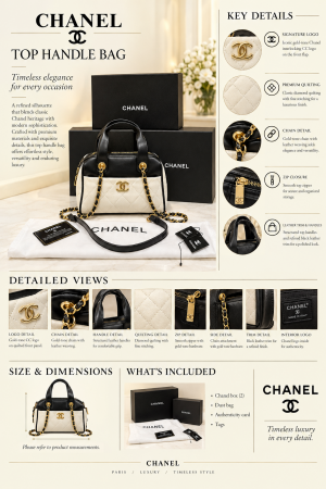 CHANEEL BLACK PREMIUM BAG WITH OG BOX PACKING
