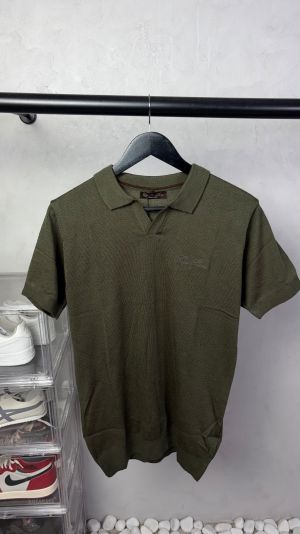 Lor-o Pian-a Premium Knit Polo T-Shirt 3169