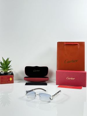 Cartier 1055 Silver Blue