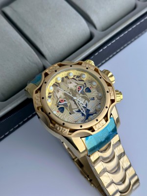 Invicta golden watch
