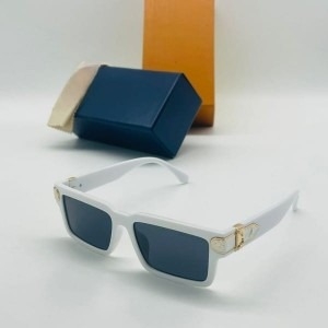 Square  Brand Travel Small Rectangle Sunglass For Men And Women with brand logo - Latiwalaa shopping 