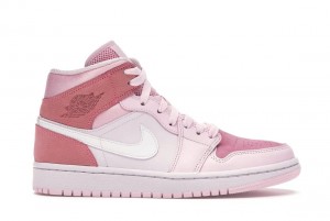 NIK.E AIR JORDAN 1 MID DIGITALPINK